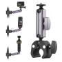 BRDRC Support de poignée de moto en aluminium pour appareil photo Insta360 X4 X3 Ace Pro Go 3S