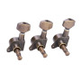 6pcs Tuning Pegs Verrouillage Tuners têtes de Machines avec vis Accessoire pour Guitare électrique Acoustique(6R)
