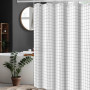 KILDOWS Rideau De Douche Anti Moisissure, Imperméable Rideau de Douche Tissu Lavable, 180X200cm Shower Curtain de Salle de Bain 
