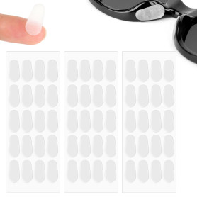 KILDOWS 30 Paires Coussinet Lunettes Nez en Silicone