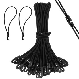 KILDOWS 25 Pièces Tendeurs Elastique avec Crochets