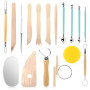 17 PCS Outil Modelage Argile