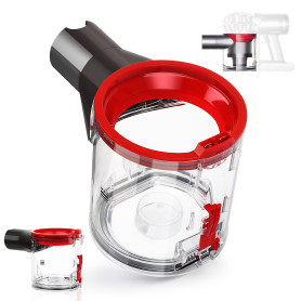 Bac à Poussière Transparent compatible avec Dyson V7 V8 SV10 SV11 Accessoire Aspirateurs Pieces detachees Bac à Poussière Transparent compatible avec Dyson V7 V8 SV10 SV11 Accessoire Aspirateurs Pieces detachees