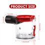 Bac à Poussière Transparent compatible avec Dyson V7 V8 SV10 SV11 Accessoire Aspirateurs Pieces detachees