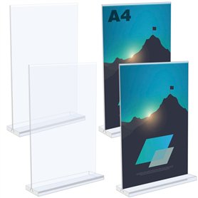 4 Pcs Support de Panneau en Acrylique