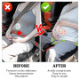 Ceinture Grossesse Voiture Ajusteur Housse Siege Sécurité Grossesse Confort Et Sécurité Pour Les Femmes Enceintes Protection Du 