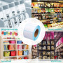 MELODYING 800 Étiquettes Autocollantes Étiquettes d'adresse Etiquettes Congelées multifonctions blanc 60mmx30mm Rectangle Étique