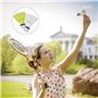 DALAETUS 12 Pièces Volants de Badminton en Nylon Kit, Volants en Plastique, Stabilité et Durabilité, Badminton Coloré pour Sport