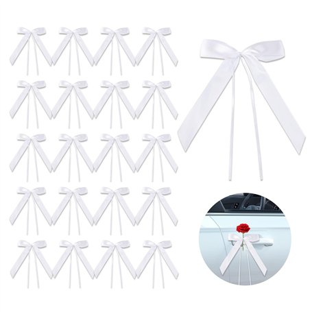 50 Pièces Noeud Voiture Mariage