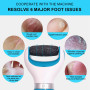 10 Pièces Rouleaux de Remplacement Compatible avec Scholl Velvet Smooth, Extra Rugueux Recharge de Tête de Rouleau pour Pedicure
