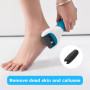 10 Pièces Rouleaux de Remplacement Compatible avec Scholl Velvet Smooth, Extra Rugueux Recharge de Tête de Rouleau pour Pedicure