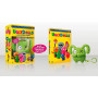 100 Pièces Clips de Fixation, Clip de Fixation de Voiture, Clips voiture pour panneaux de porte et pare-chocs, Clips en plastiqu