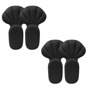 2 Paires De Coussinets De Talon Pour Chaussures Trop Grands