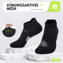 FALARY Chaussettes de sport pour hommes et femmes 8 paires Chaussettes de course Chaussettes en coton respirantes Chaussettes co