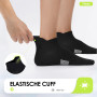 FALARY Chaussettes de sport pour hommes et femmes 8 paires Chaussettes de course Chaussettes en coton respirantes Chaussettes co