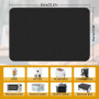 40x60cm Tapis Anti Feu 600°C Tapis Ignifuge Silicone Antidérapant Imperméable pour Plans de Travai