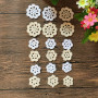 5 à 5 cm Petits Napperons pour Travaux Manuels en Fentelle au Crochet Fleurs de Coton Mini Napperons en Dentelle au C