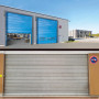 Kinoco Panneau Signalisation 'Défense de Stationner - Sortie de Véhicules' en PVC Rigide Adhésif ⌀200 mm | Résistant aux Intempé