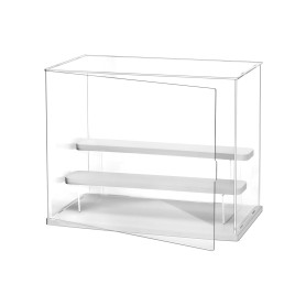 QWORK® Boîte de présentation en Acrylique