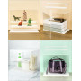 QWORK® Boîte de présentation en Acrylique , boîte en Acrylique Transparent , vitrine pour Figurines , pour la Protection et Le S