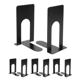 QWORK® 4 Paires Serre-Livres pour étagères