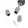 QWORK® 15 pièces jeu d'extracteurs de vis pour vis et boulons endommagés avec 13 extracteurs de vis de différentes tailles