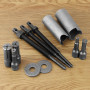 QWORK® Extracteurs de Roulement de Roue Moto, 9 à 23mm Extracteur de Roulement Interieur avec Clips Ouverts en 5 Tailles pour la