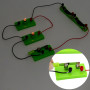 QWORK® Kit d'apprentissage de circuits, séries d'enseignement et circuits parallèles, adapté aux leçons et expériences scolaires
