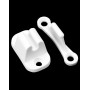 QWORK® Lot de 2 Retenue de Porte pour Camping-Car et Caravane, Butée de Porte en Plastique Robuste, Caravane Camping Car Accesso