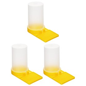 QWORK® 3 Pcs Abreuvoir Abeille Plastique