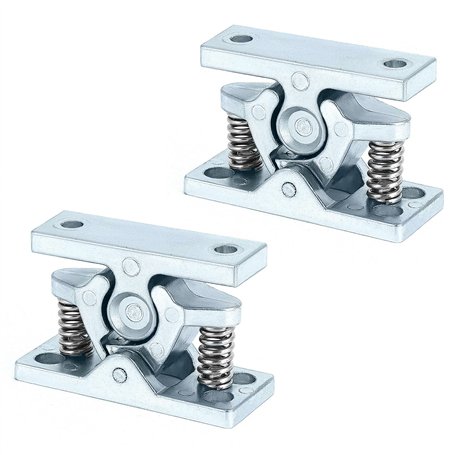 QWORK® 2 Pièces bloc porte en alliage de zinc