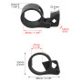 QWORK® Extracteur Rotule Axiale, 27-42 mm Outil de Retrait de Biellette Direction Intérieure, pour Voiture, Camion, Moto