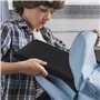 QWORK® Housse pour Tablette 9-11'', Housse Transport pour Tablette avec Rembourrage, Sac pour Tablette Gris, Compatible avec iPa