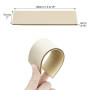 QWORK® Kit d'Affûtage de Couteaux Cuir à Décaper Strop - Double Face 178x52x4 mm - Inclus Pâte à Polir de Grain 320 (23g)
