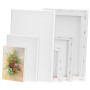 QWORK® 6 Pièces toiles peinture