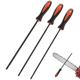 QWORK® 3 Pièces lime chaine tronconneuse