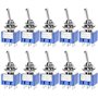 6 broches AC 125 V 6 A ON-OFF-ON