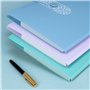 QWORK® Lot de 3 Trieur Document A4 à 12 Pochettes, Pochette Trieur avec Onglet d'index - Idéal pour les professionnels et les ét