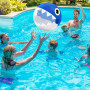 GODR7OY Balles d'eau gonflables en forme de requin - Grands ballons de plage transparents - Pour enfants et adultes - 40,6 cm - 