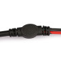 CLDIY Lot de 3 câbles de mesure BNC pour oscilloscope - Test BNC vers double empilage