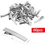Pinces à Cheveux en Argent
