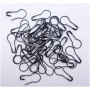 HAMIYELL Lot de 1 000 épingles à nourrice en métal noir pour ampoule, gourde, calebasse pour vêtements, travaux manuels et acces