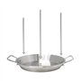 LIANGMEI Brochette verticale en acier inoxydable pour barbecue, brochette verticale pour barbecue brochette verticale pour broch