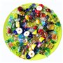24 pcs Vintage Murano Style Divers Bonbons en Verre Ornement De Bonbons pour La Fête À La Maison De Mariage De Noël Noël Festiva
