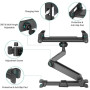 Support de tablette de voiture - Support de tablette rotatif à 360° - Réglable - Pour téléphone portable, iPad, Samsung Tab, Swi