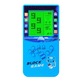 CZT République tchèque Grand écran Vert Brick Game Puzzle nostalgique intégré 999 dans Un jeuChambre / extérieur / Voyage Bon Pa