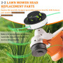 HUAREW Lot de 3 C2-2 Bobines de Fil pour Débroussailleuse Stihl FSA 56, Tête de Débroussailleuse Stihl Autocut 2–2, Référence 40