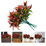 pangutheos 4 Pièce Fleurs de Plantes Artificielles Herbe en Forme de Trompette Fleurs, Plante Artificielle Interieur Extérieur R