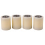 Lot de 4 rouleaux en nylon de 30 mm de diamètre et 40 mm de large, roulement de 8 mm usinés avec précision dans l'UE (30-40-8)