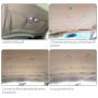 Réparation De Toit De Voiture, 60 pcs Retenue De Rivet Fixe, Bouton De Toit Fixation Tissu Vis Réparation De Toit Boucle De Capu